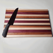 Edge Grain Stripe Cutting Board 18x12x1.25 #2