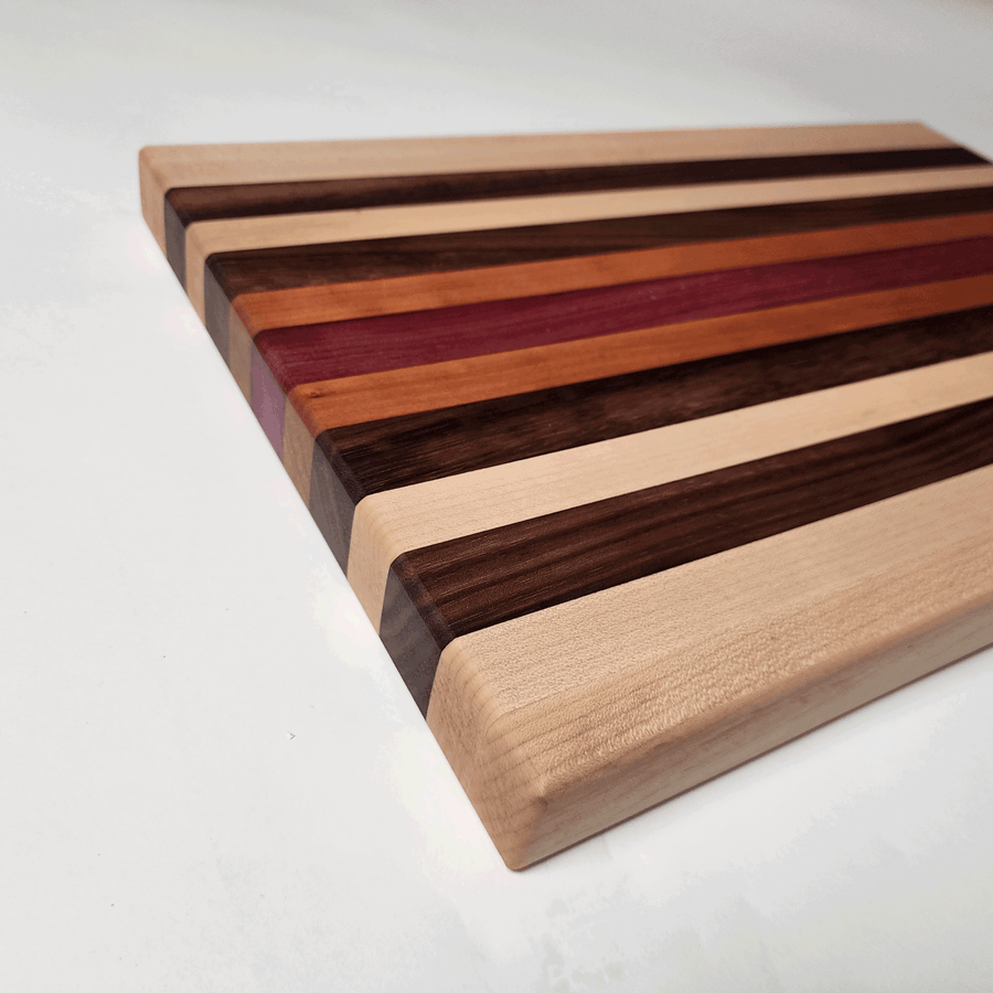 Stripe Cutting Board 18x12x1.25