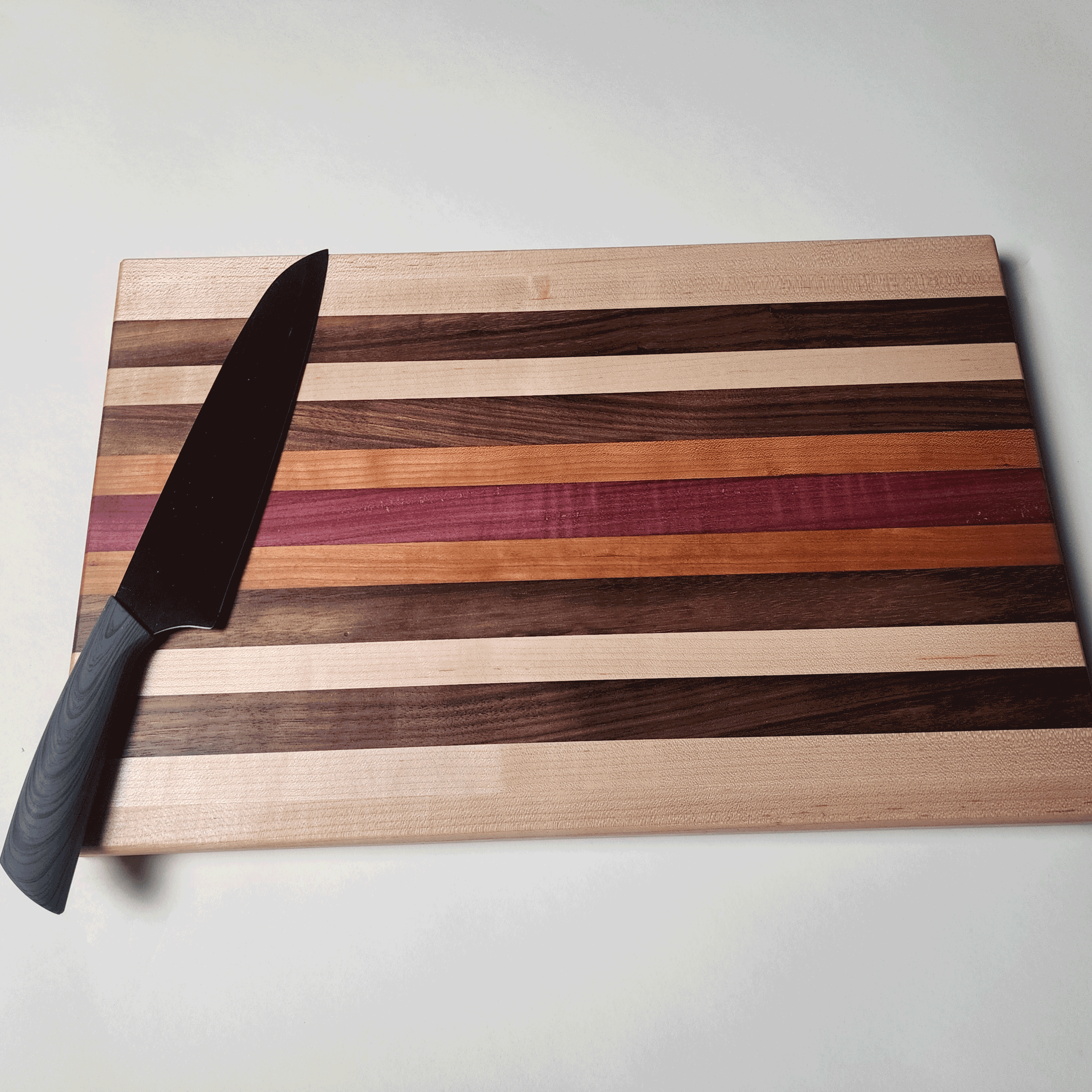 Stripe Cutting Board 18x12x1.25