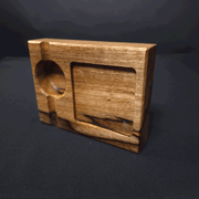 Personalized Cigar Tray Black Limba