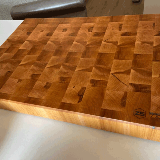 Pro Maple End Grain Cutting Board | Butcher Block 1.5" Thick