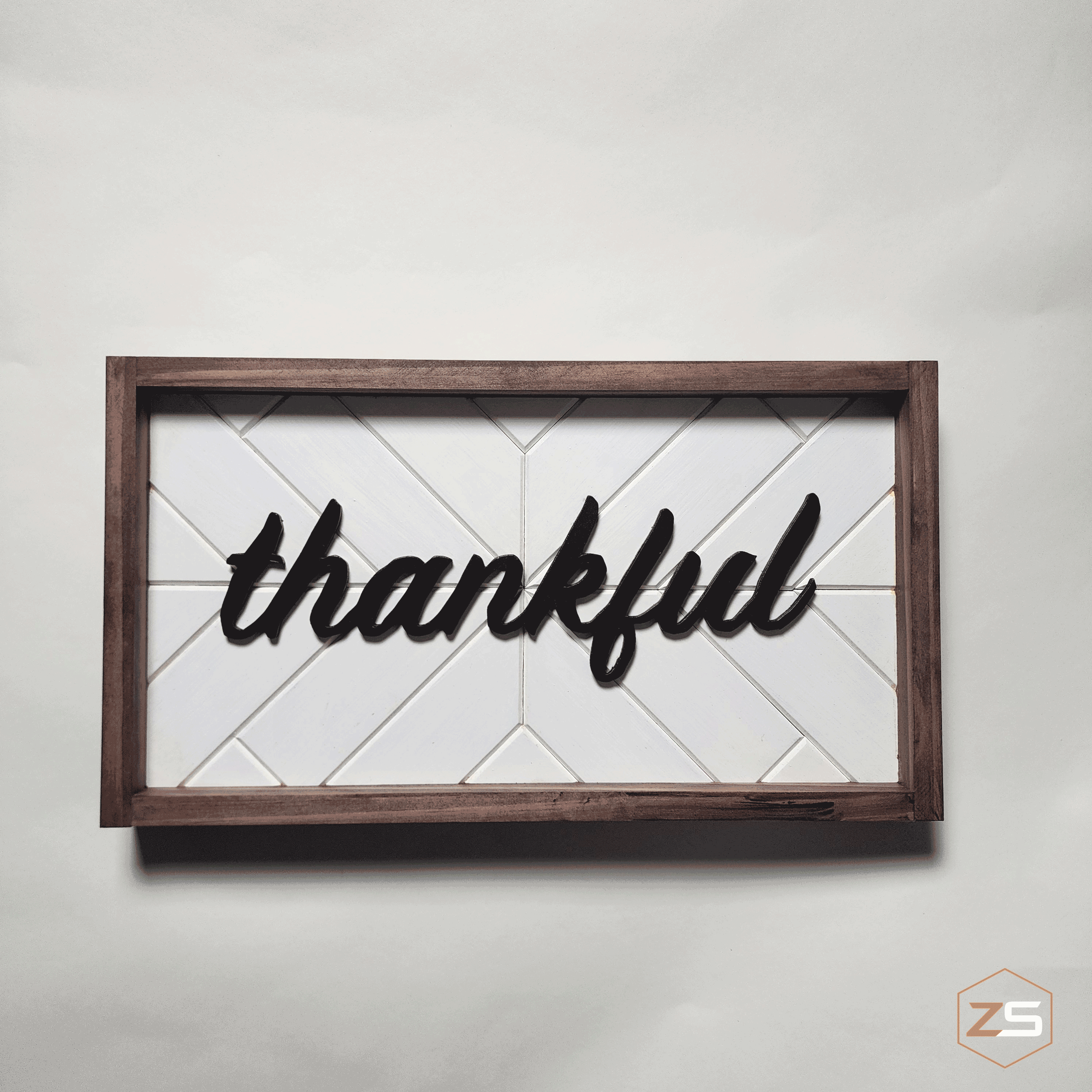 Thankful Wall Sign