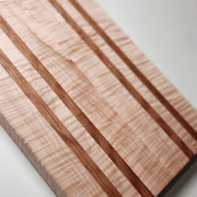 Curly Maple Edge Grain Cutting Board 18x13x1.5