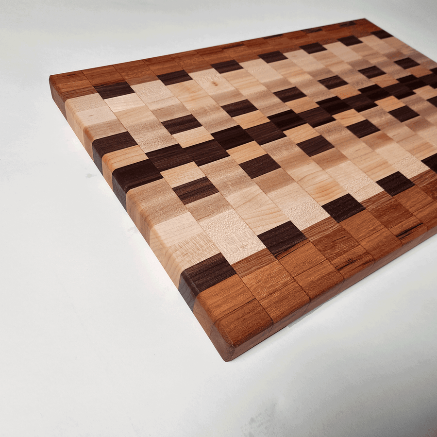 Alternating Pattern Cutting Board 18x12x1