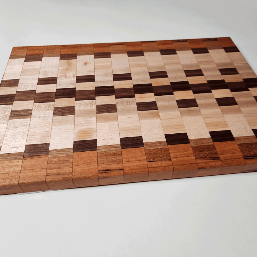 Alternating Pattern Cutting Board 18x12x1