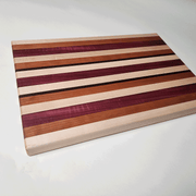Edge Grain Stripe Cutting Board 18x12x1.25 #2