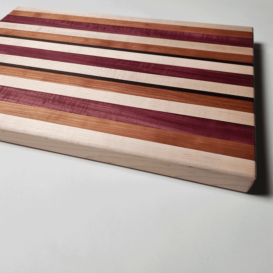 Edge Grain Stripe Cutting Board 18x12x1.25 #2