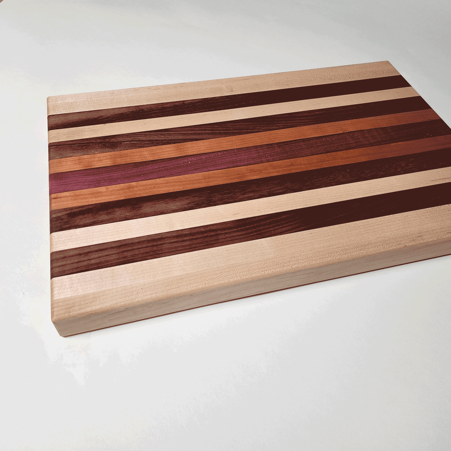 Stripe Cutting Board 18x12x1.25