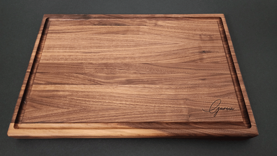 Personalized Walnut Cutting Board 1.5" Thick