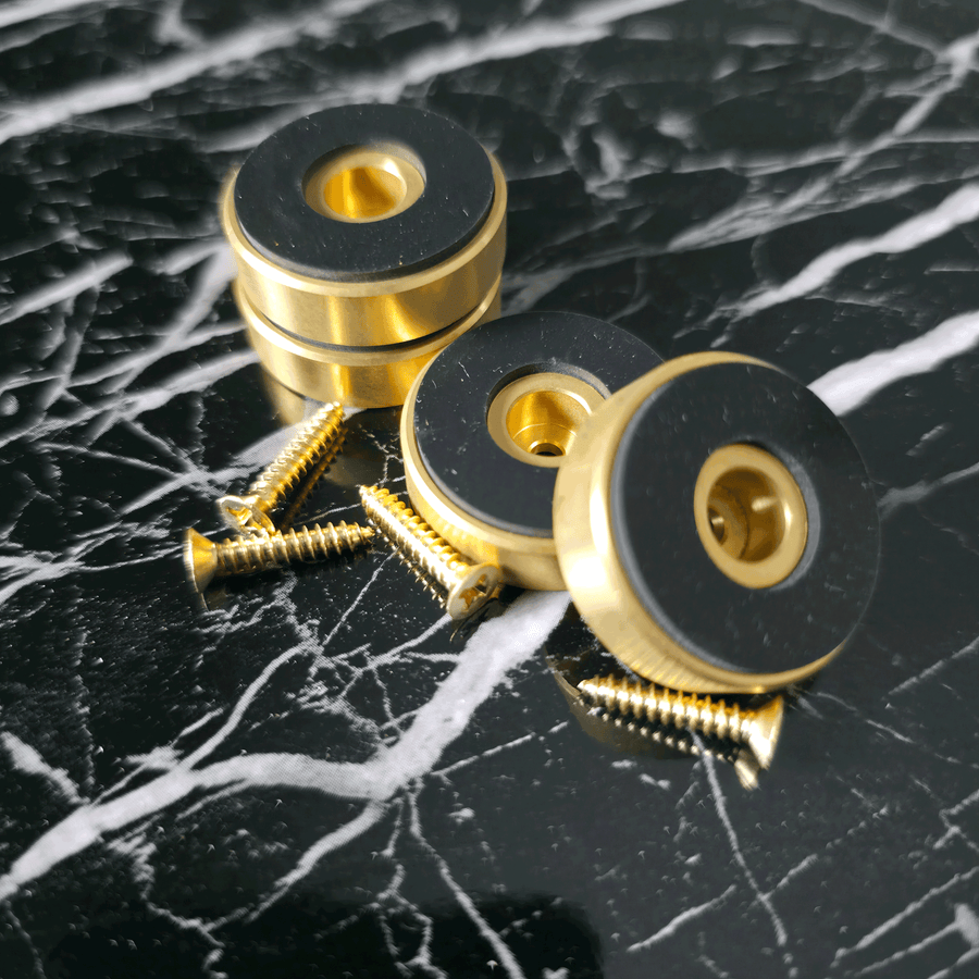 Brass Cutting Board Feet 25.4mm x 7mm