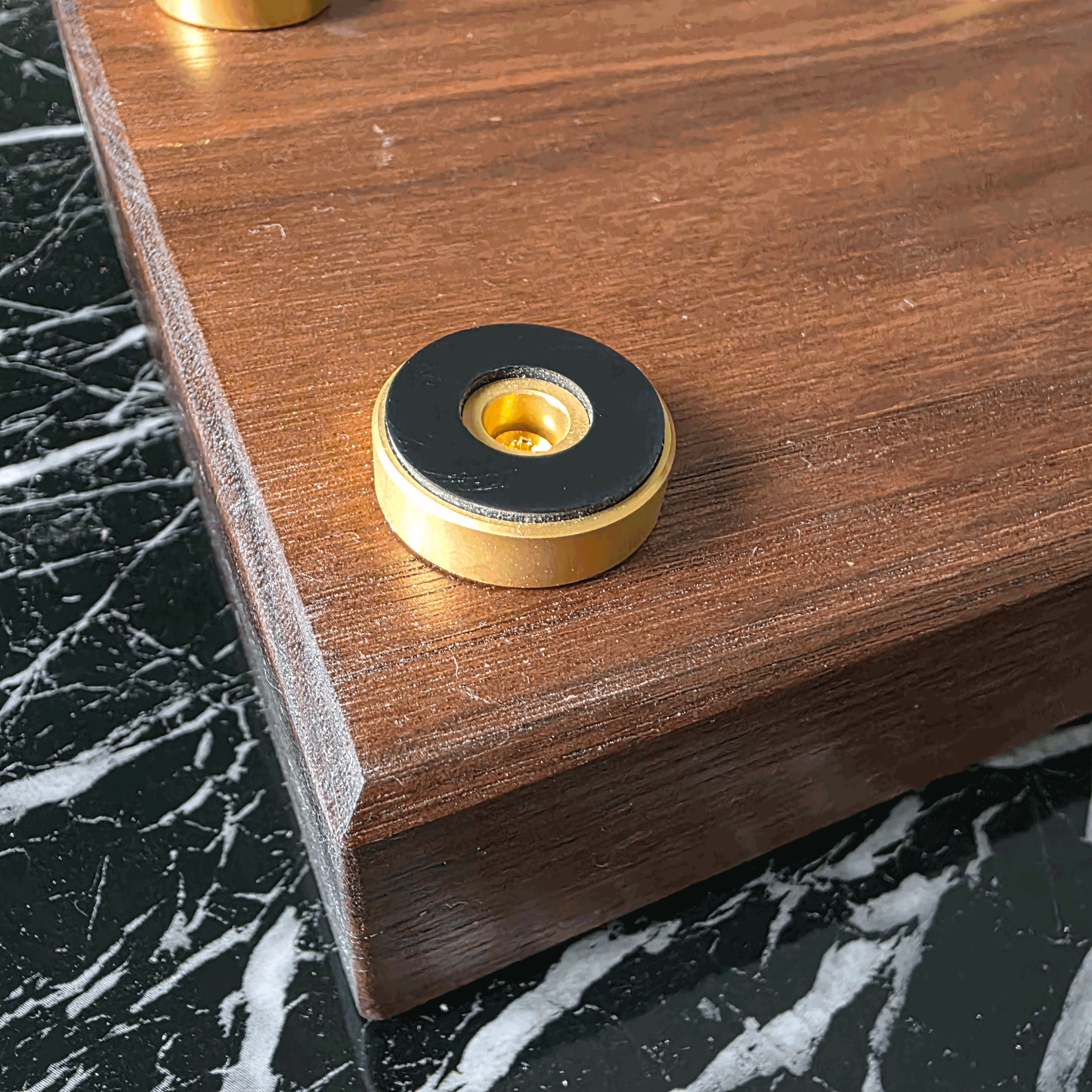 Brass Cutting Board Feet 25.4mm x 7mm