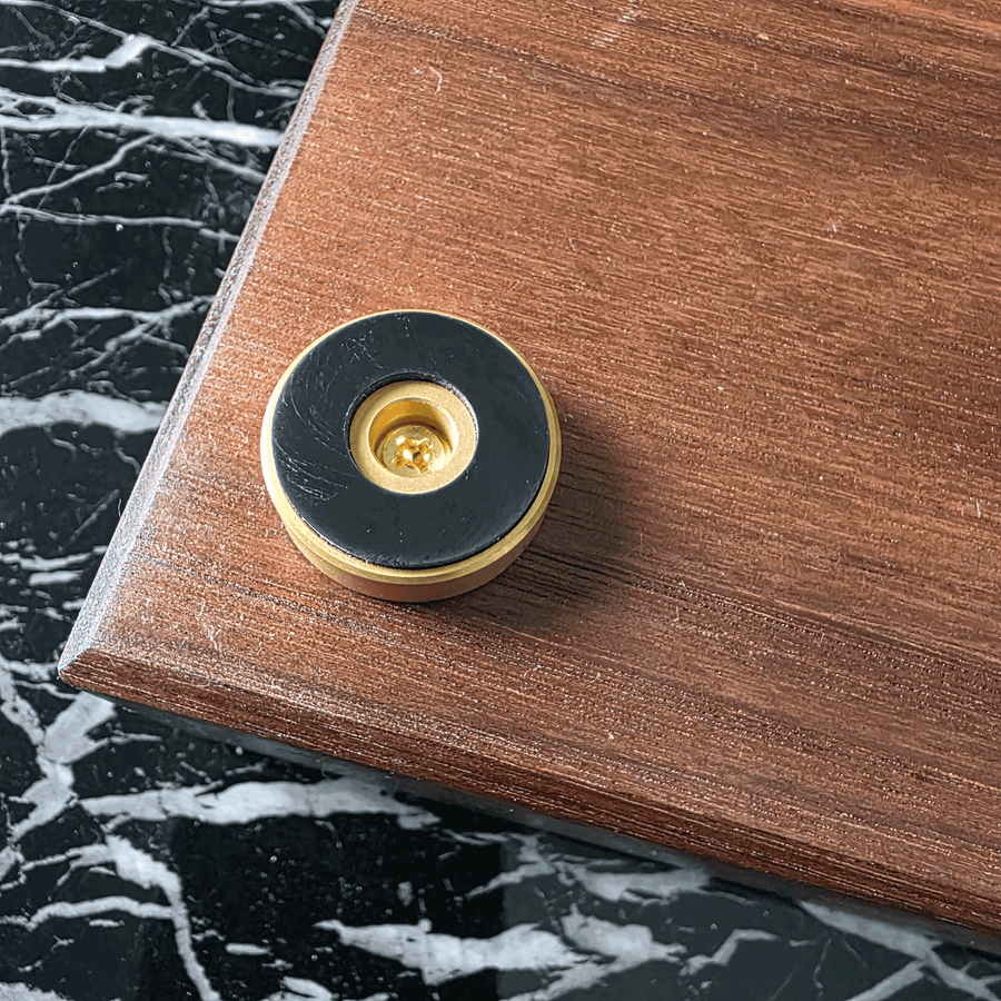 Brass Cutting Board Feet 25.4mm x 7mm