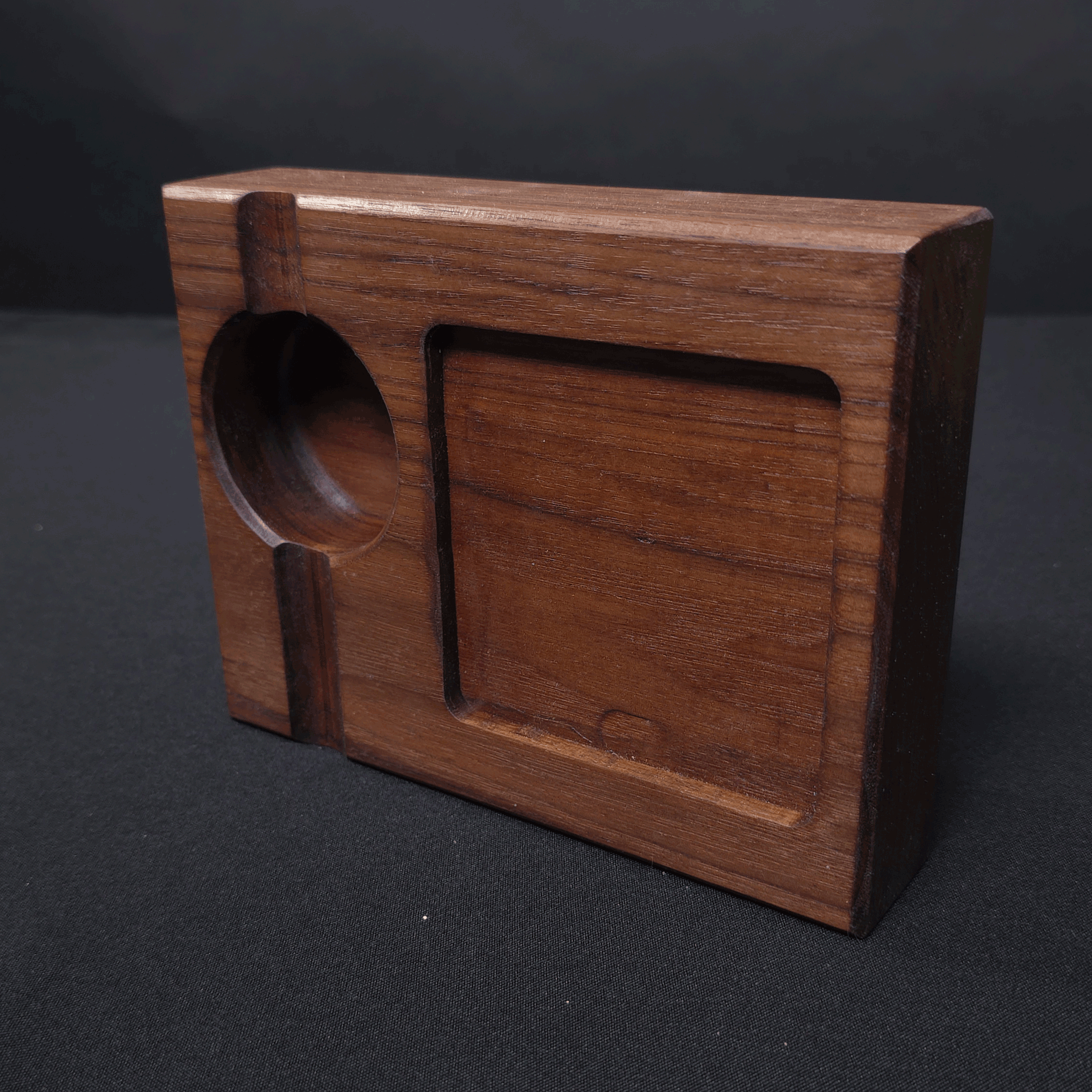 Personalized Cigar Tray Walnut