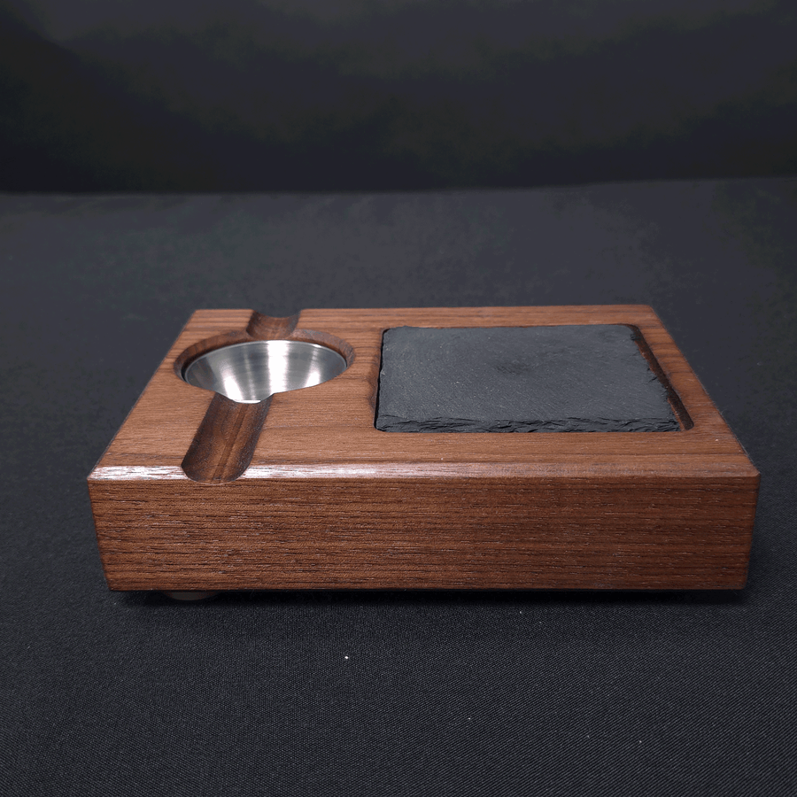 Personalized Cigar Tray Walnut