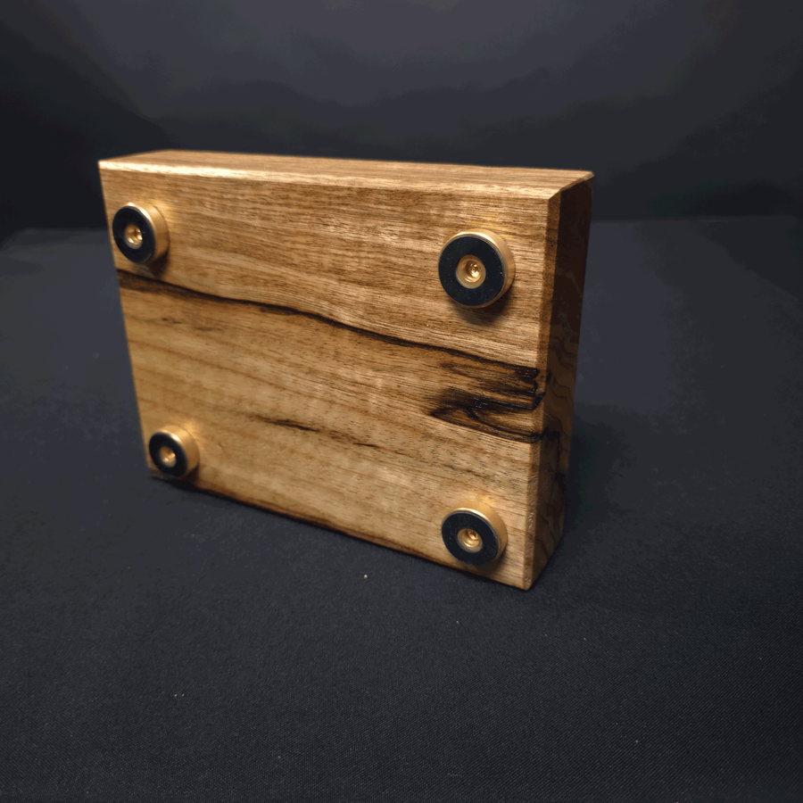 Personalized Cigar Tray Black Limba