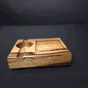 Personalized Cigar Tray Black Limba