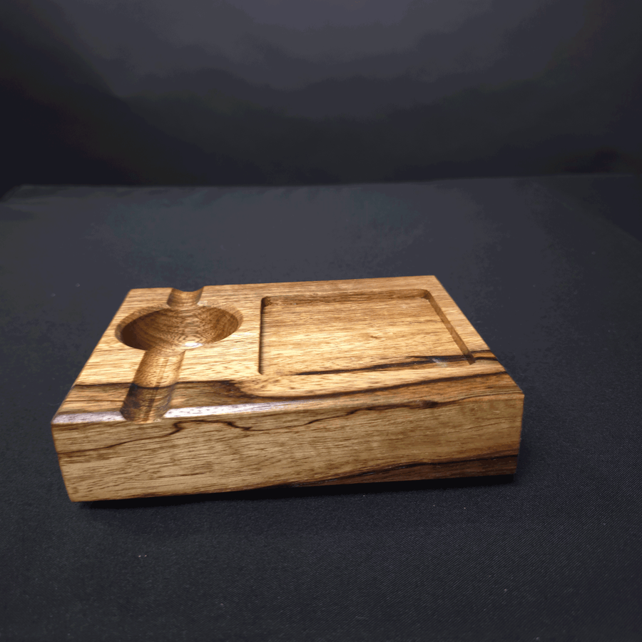 Personalized Cigar Tray Black Limba