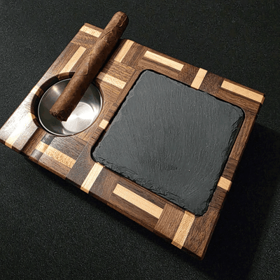 luxury handmade cigar tray ashtray